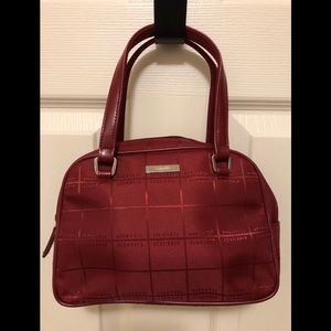 Nine West Burgundy Mini Top Handle & Crossbody Purse (New!)